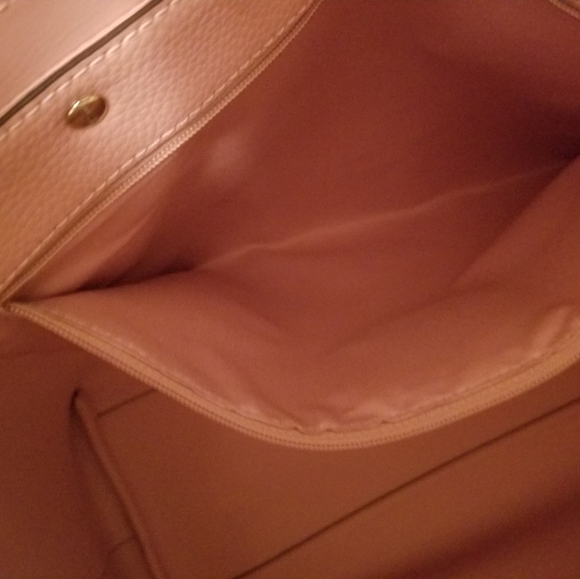Coach Pink Leather Tote - Includes Purse Organizer - Picture 9 of 12